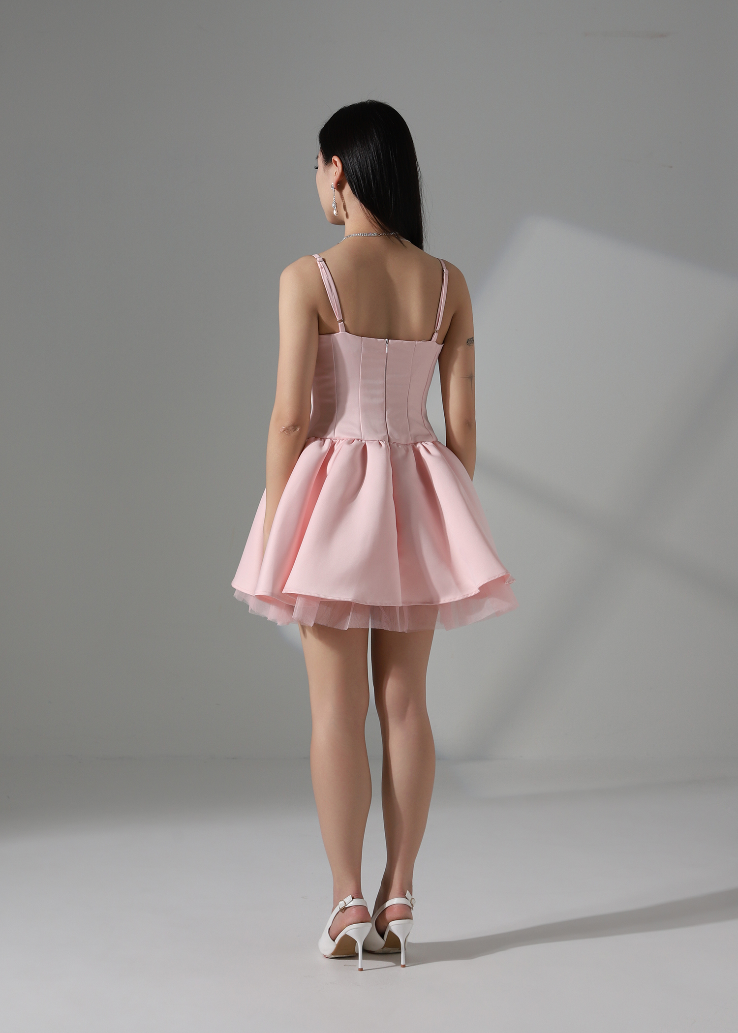 Elegant Wear With Net Dress AC653