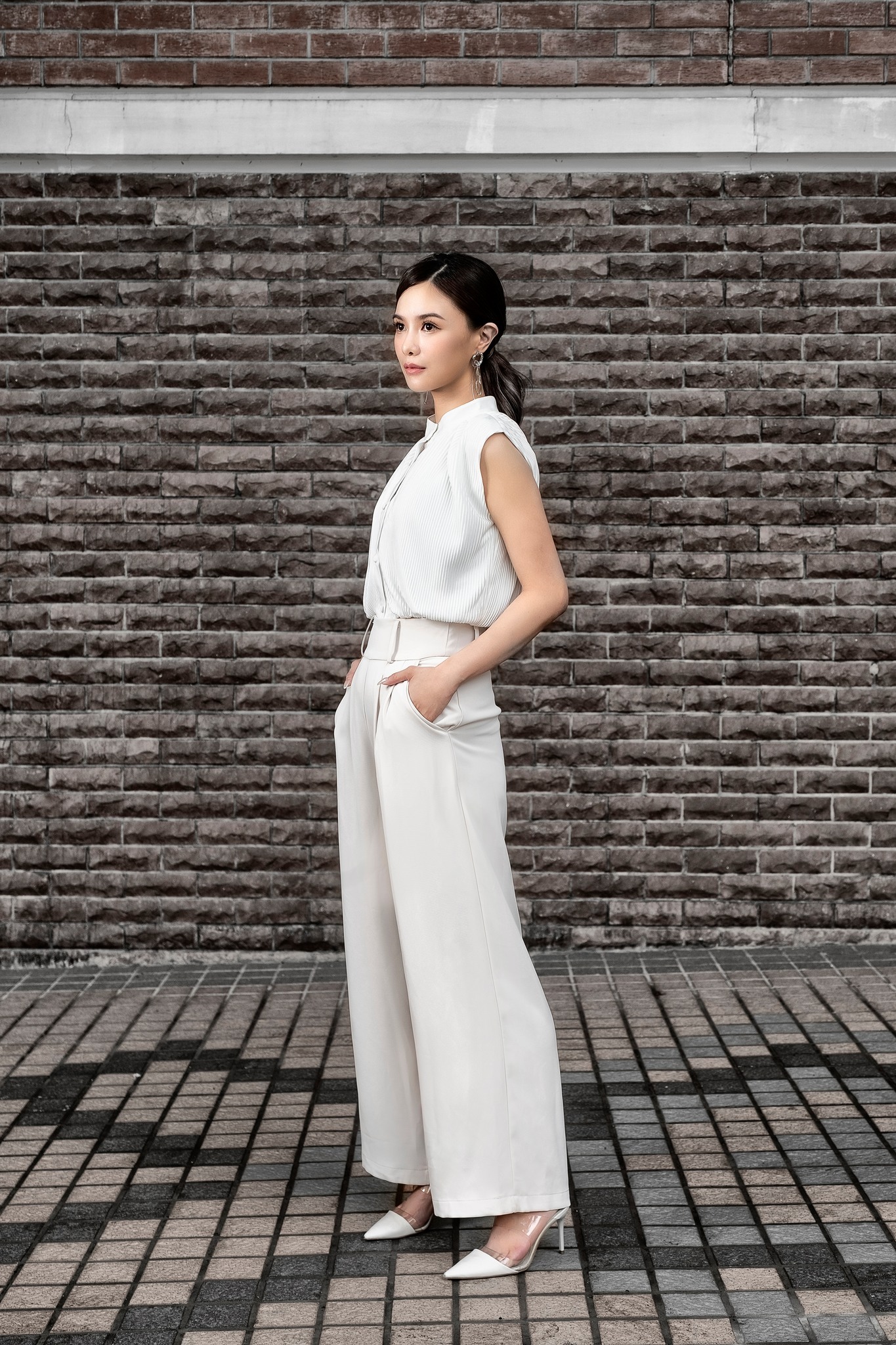 High Waist Formal Long Pants AC031