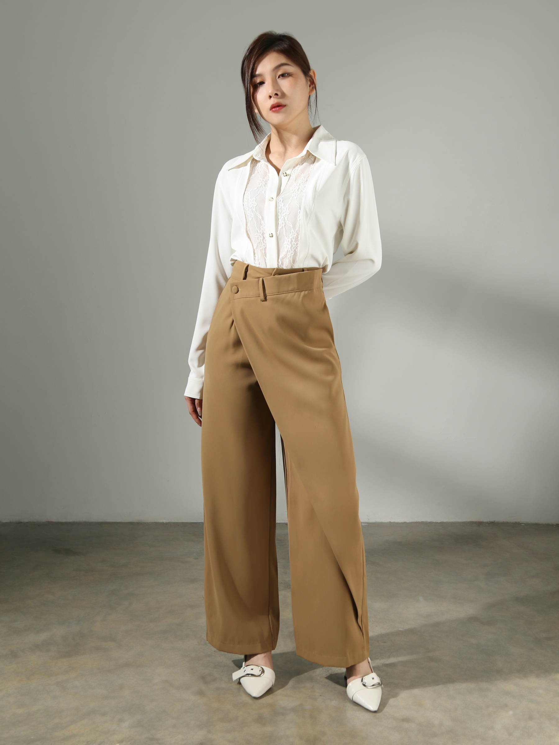Wrap Long Pants AC739