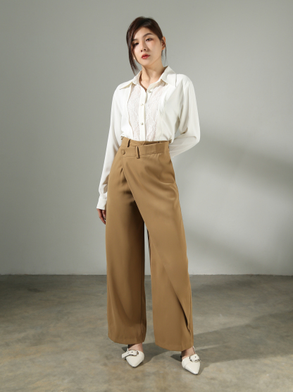 Wrap Long Pants AC739