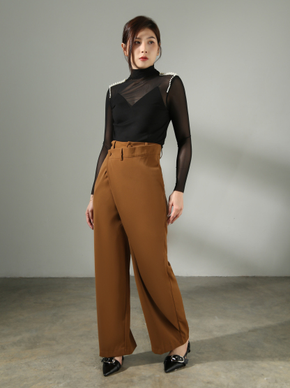 Wrap Long Pants AC739