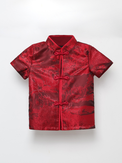 Short Sleeve New Year Top AC746