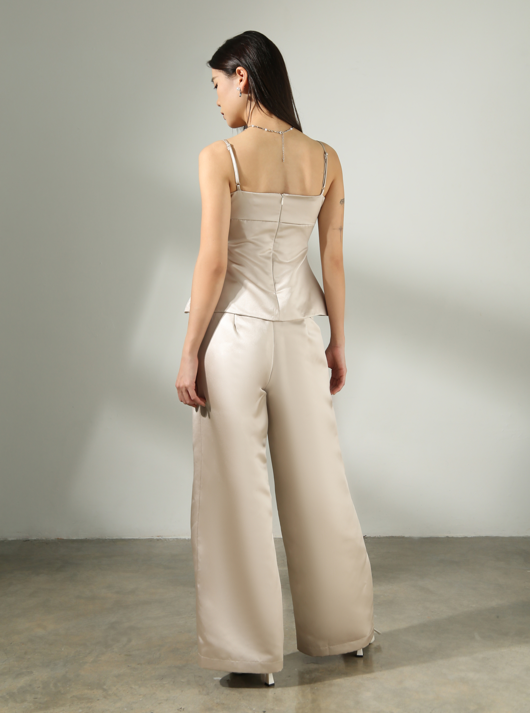 Singlet Top With Long Pant Set AC747