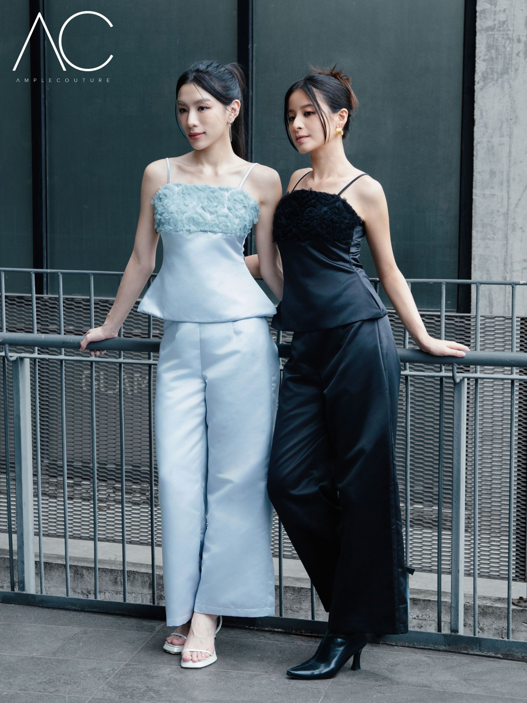 Singlet Top With Long Pant Set AC747