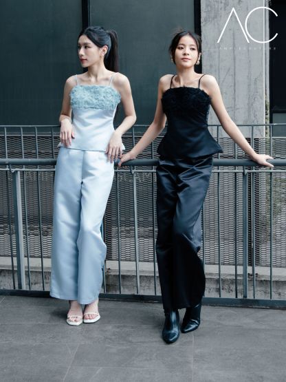 Singlet Top With Long Pant Set AC747