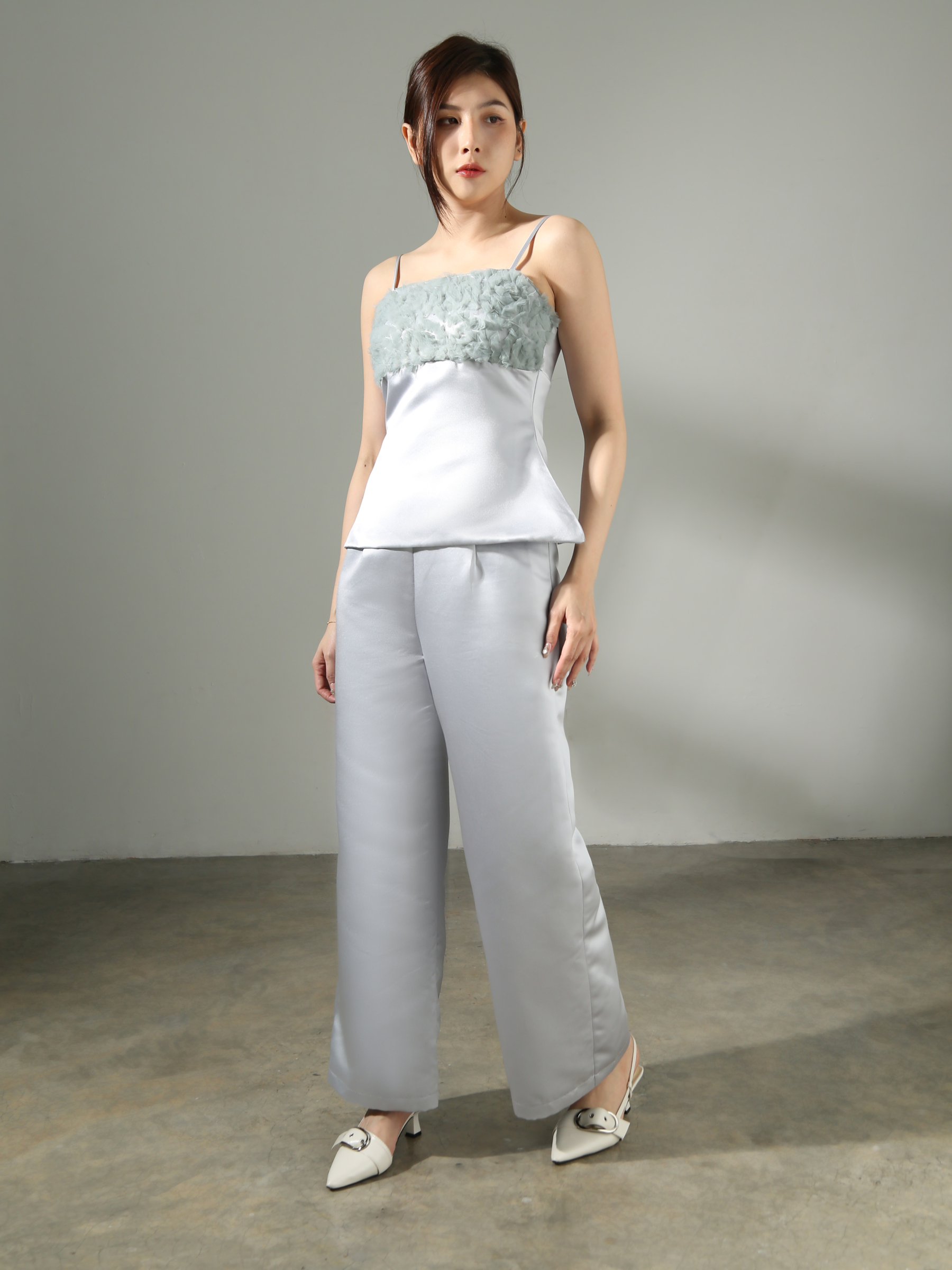 Singlet Top With Long Pant Set AC747