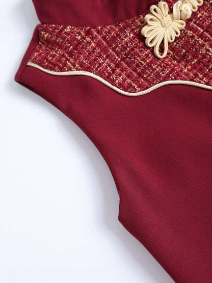 Sleeveless New Year Top AC748