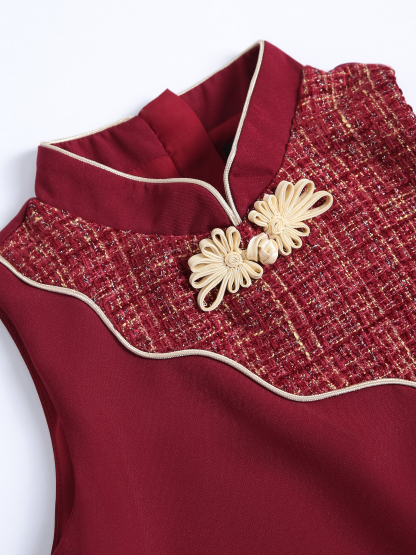 Sleeveless New Year Top AC748