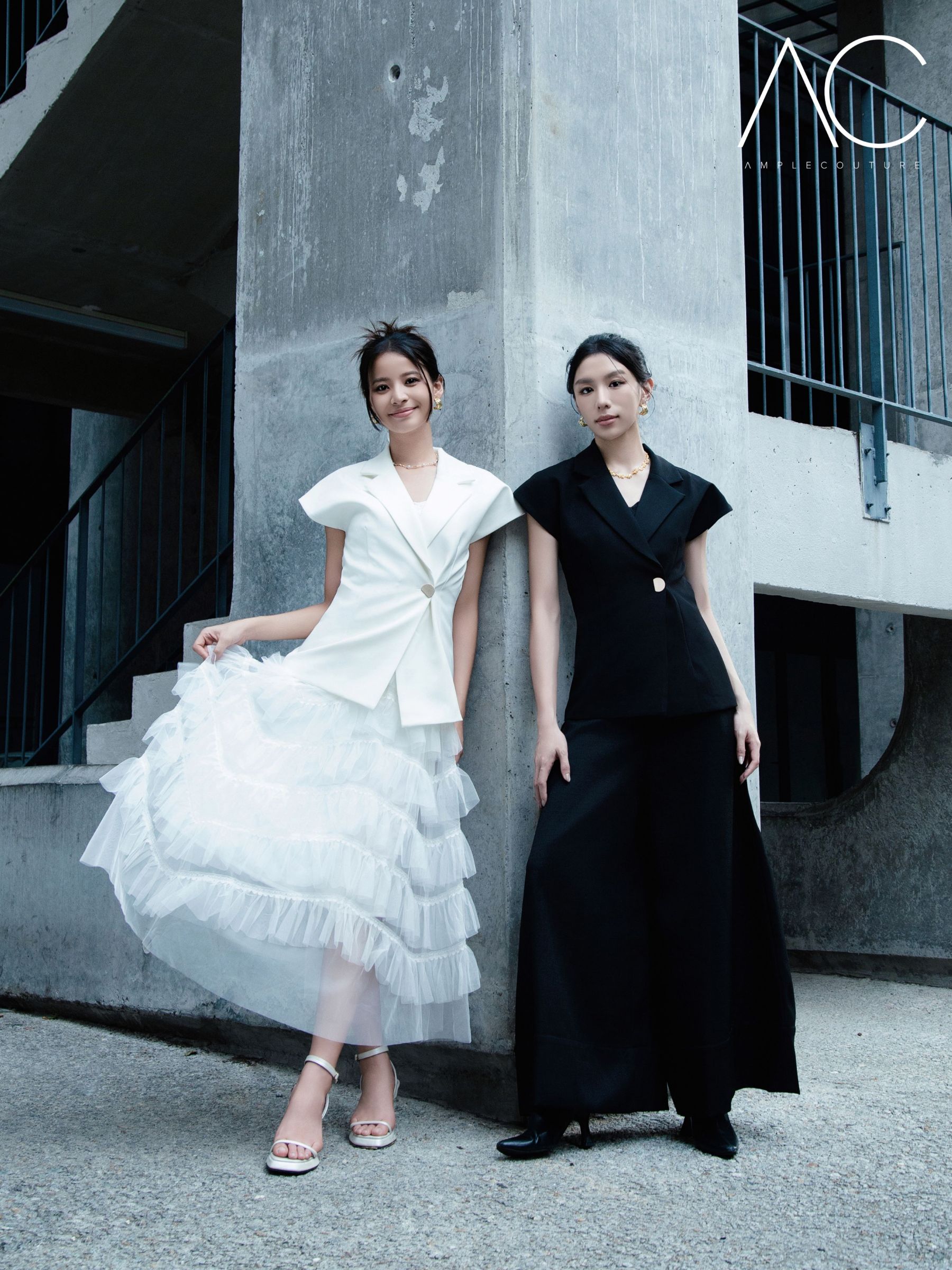 Sleeveless Collar Outerwear AC750