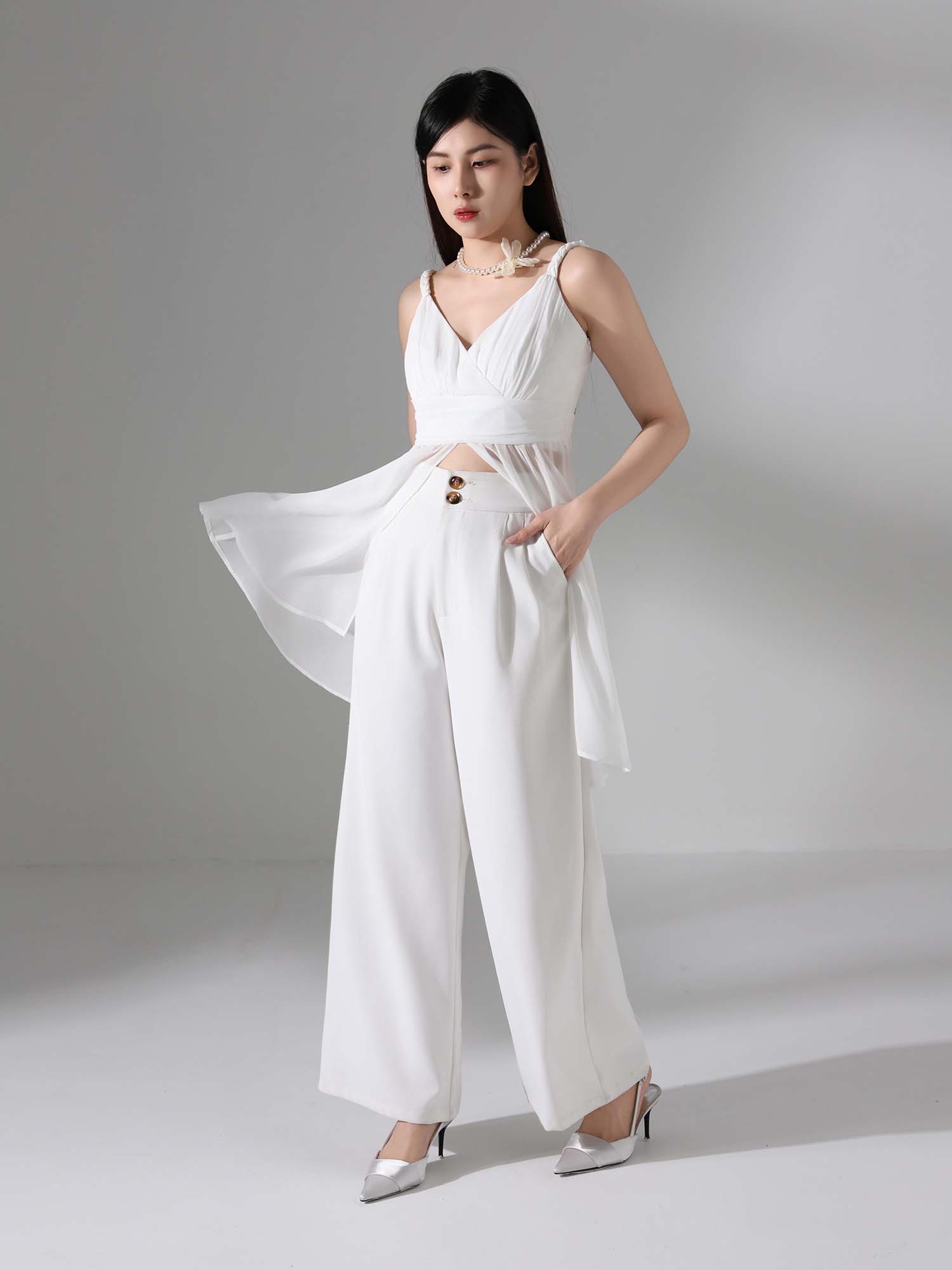 Elegant Wear Wrap Top AC772