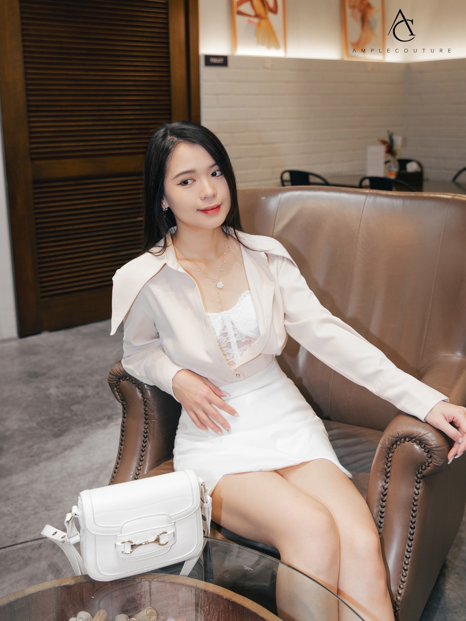 High Waist Wave Skirt Pants AC802