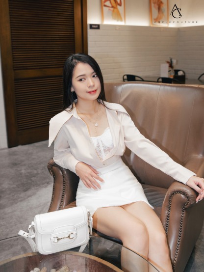 High Waist Wave Skirt Pants AC802