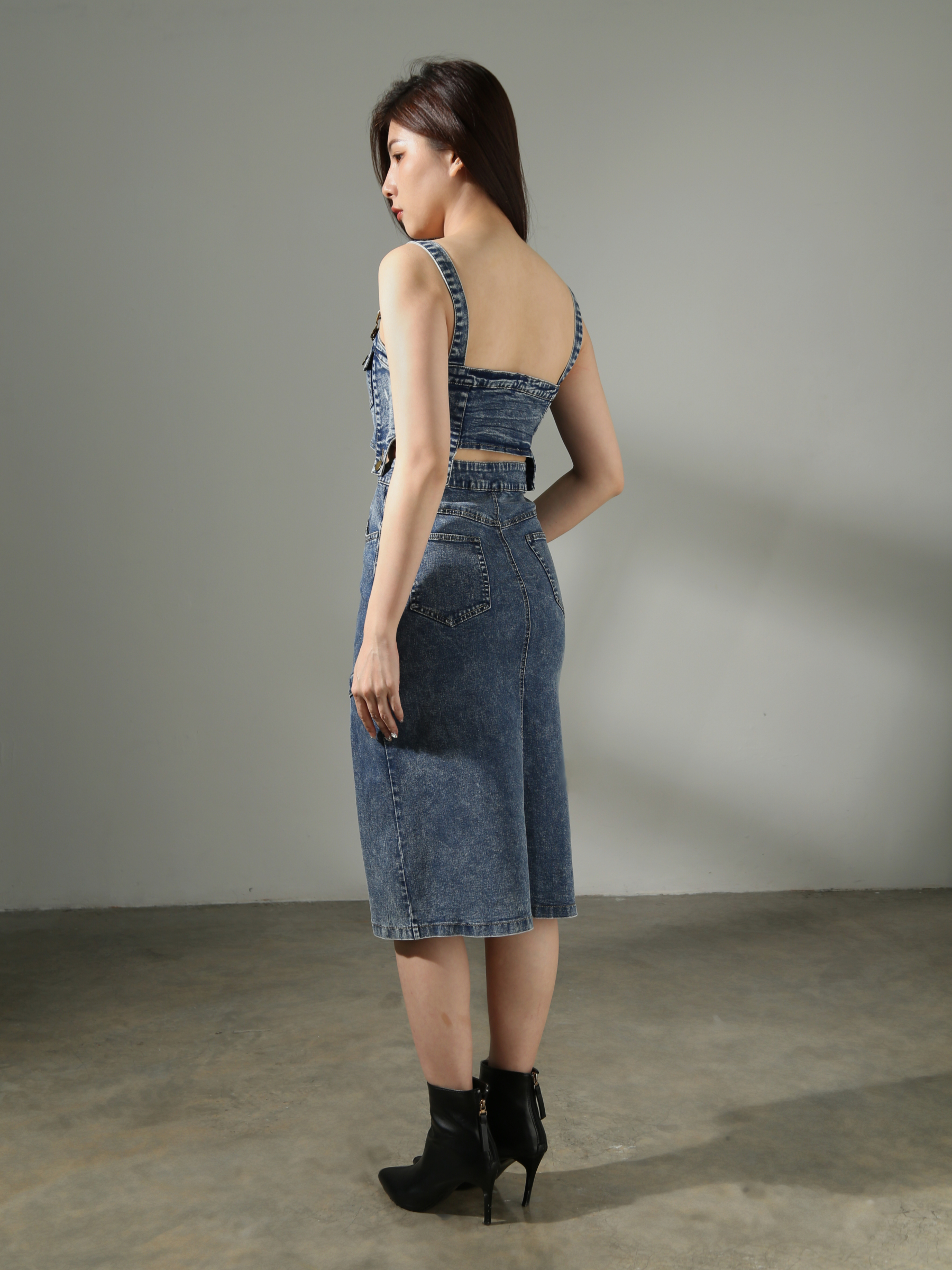 Denim Dress AC817