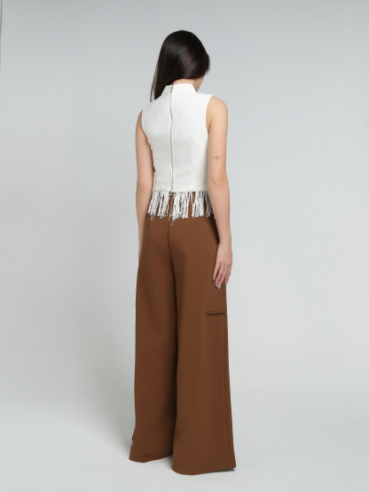 New Year Wear Tassel Top AC829