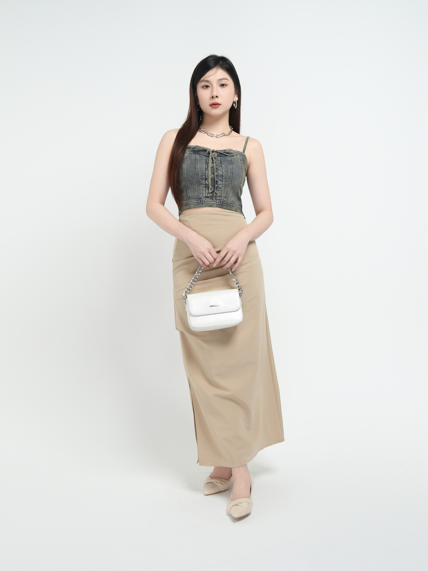 Denim Hottie Style Top AC838