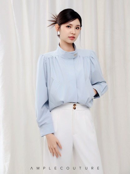 Long Sleeve Front Button Jacket AC844