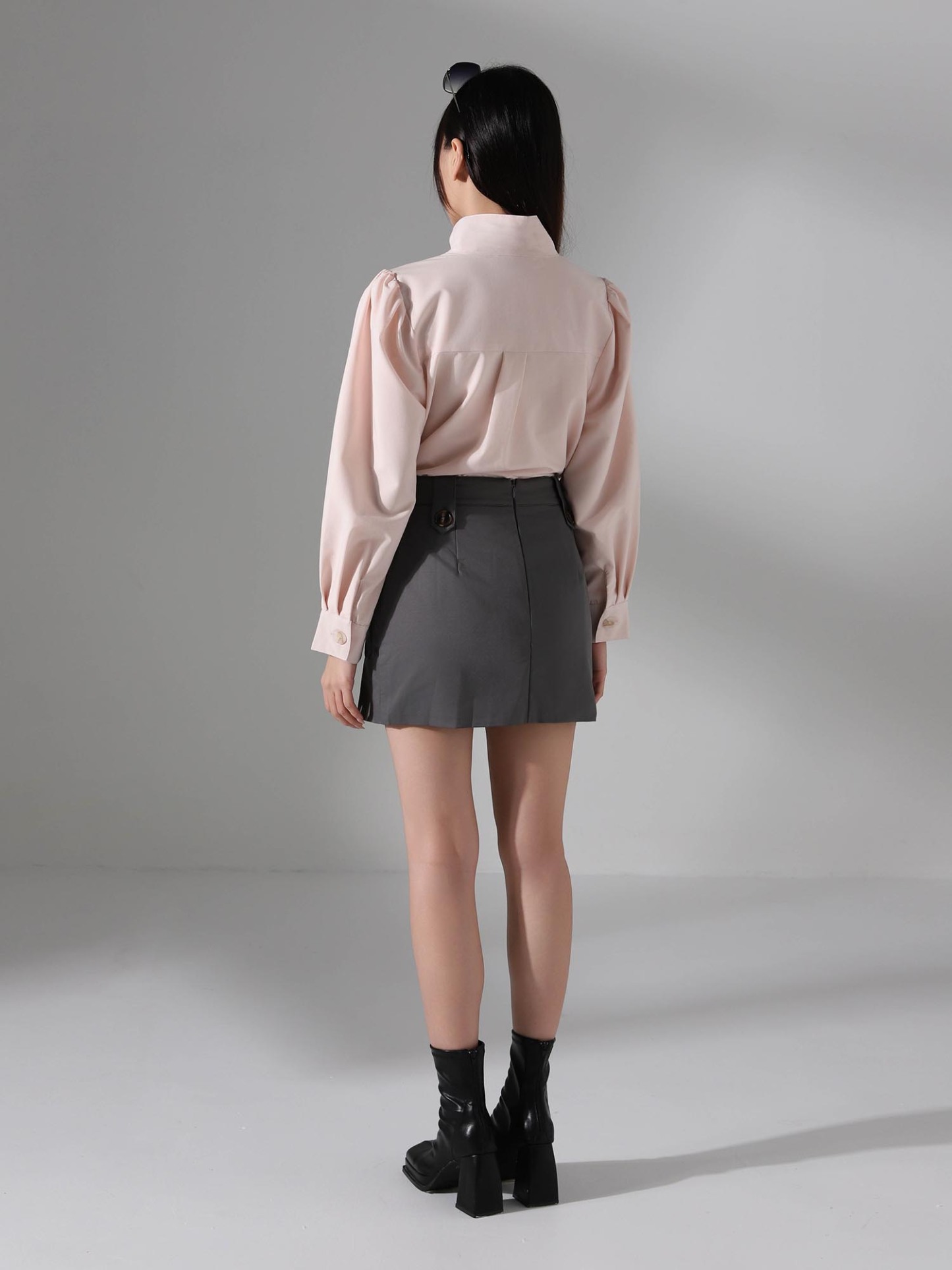 Side Pocket Skirt Pants AC580