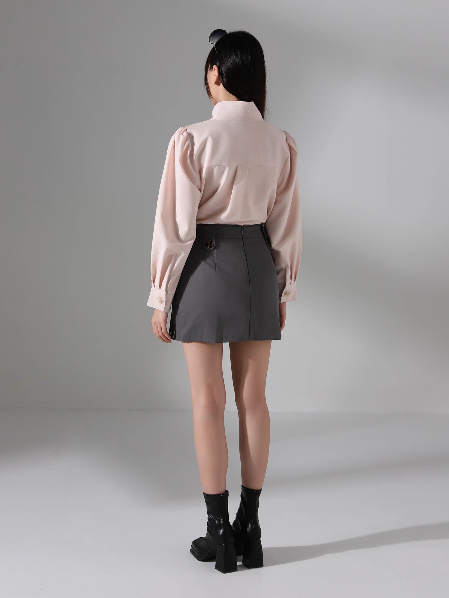 Side Pocket Skirt Pants AC580