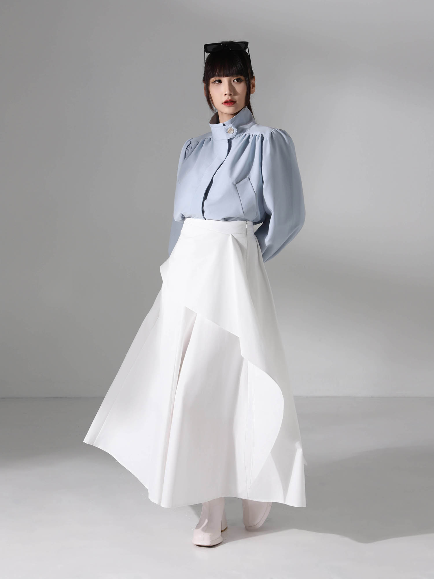 Long Sleeve Front Button Jacket AC844