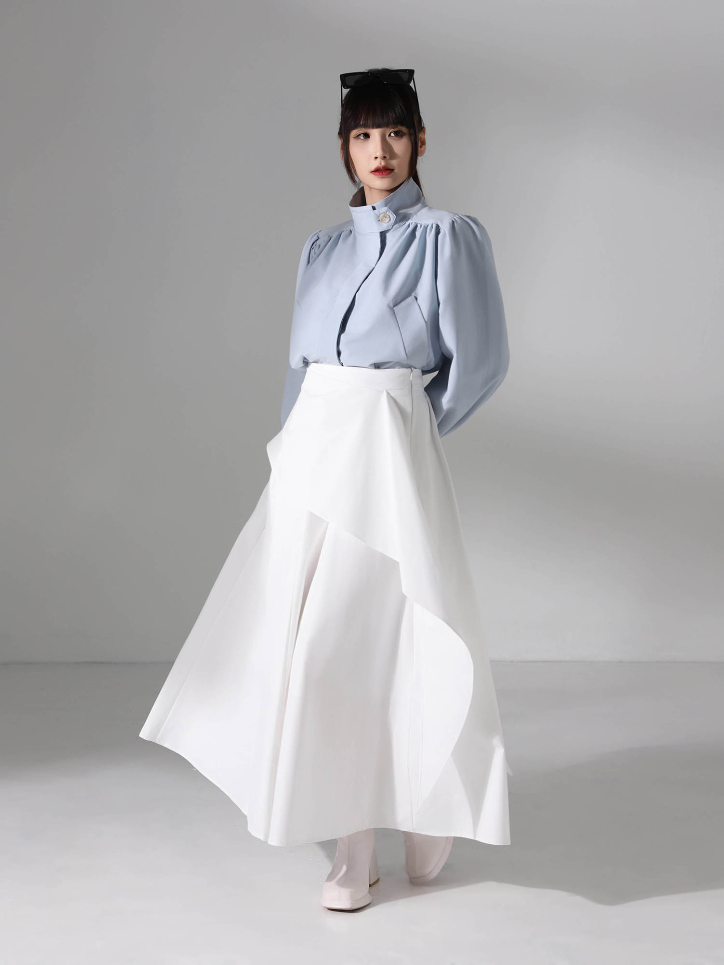 Long Sleeve Front Button Jacket AC844