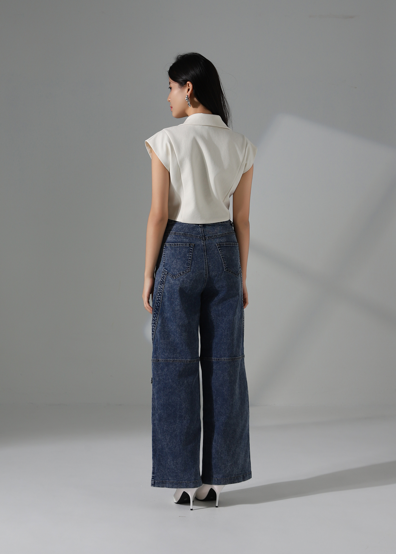 Denim Long Pants AC846