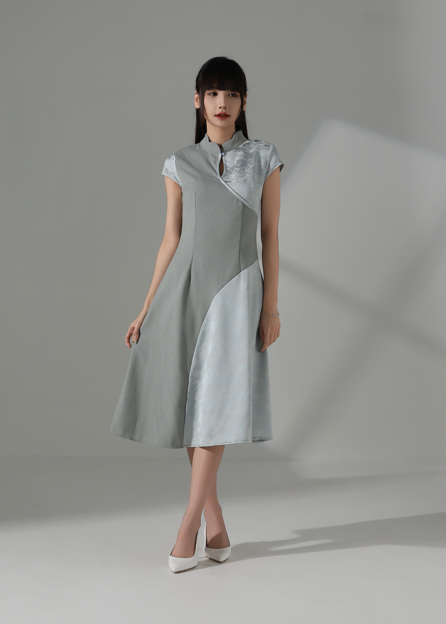 Fake Two Piece Dress AC850