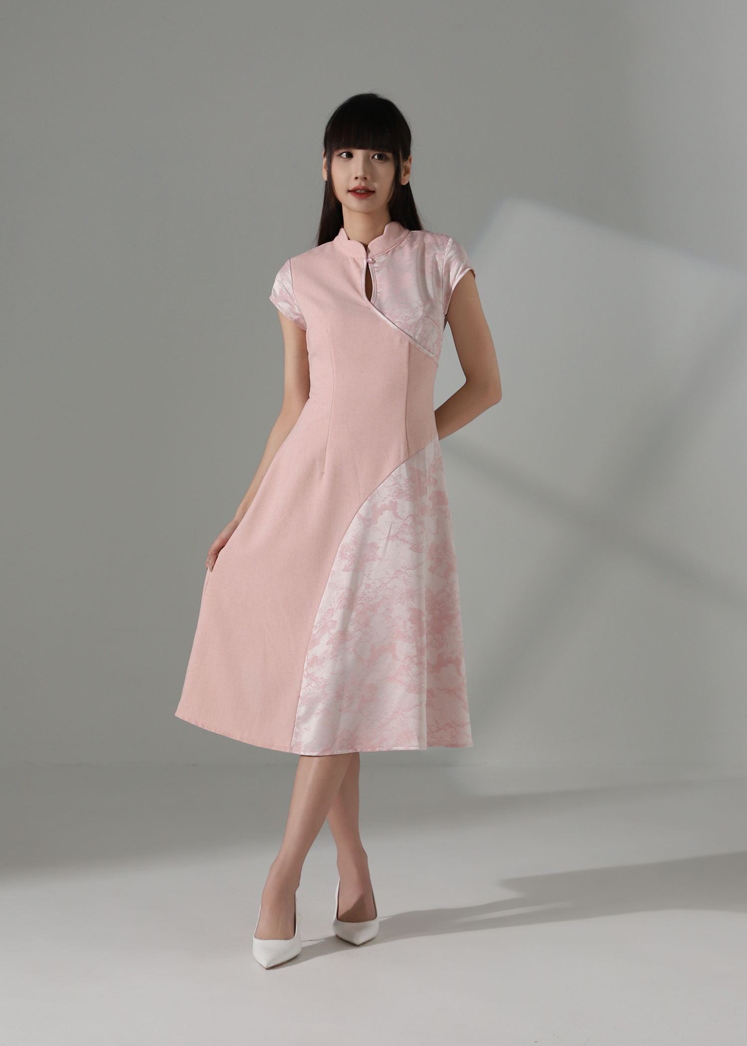 Fake Two Piece Dress AC850