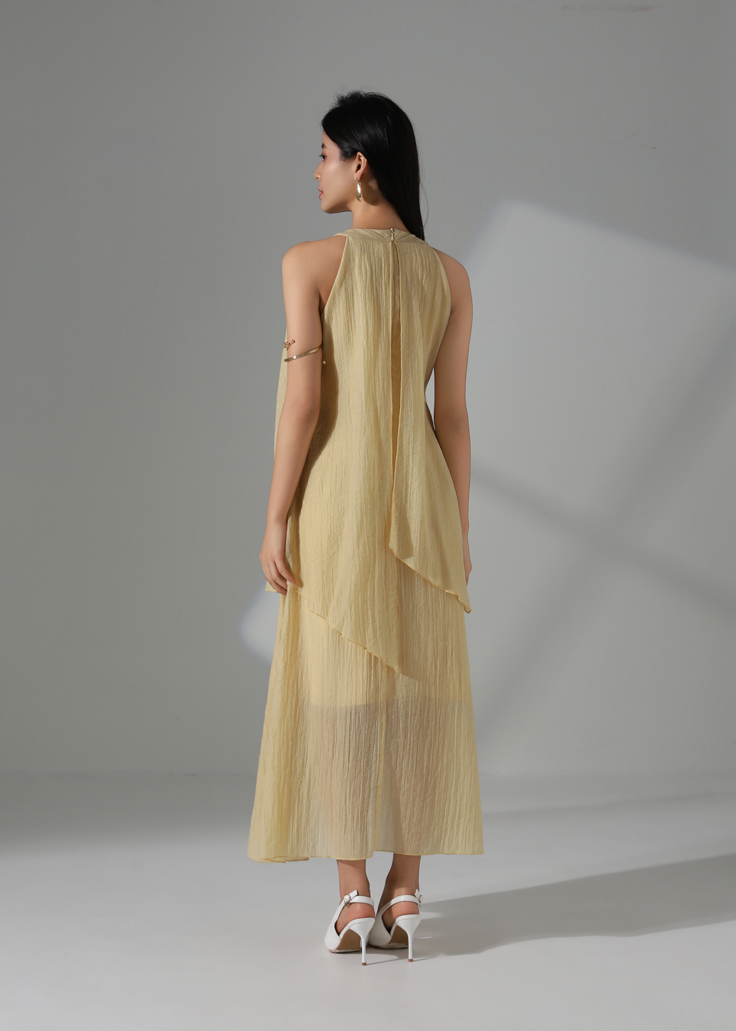 Vacation Tiered Flowy Dress AC935