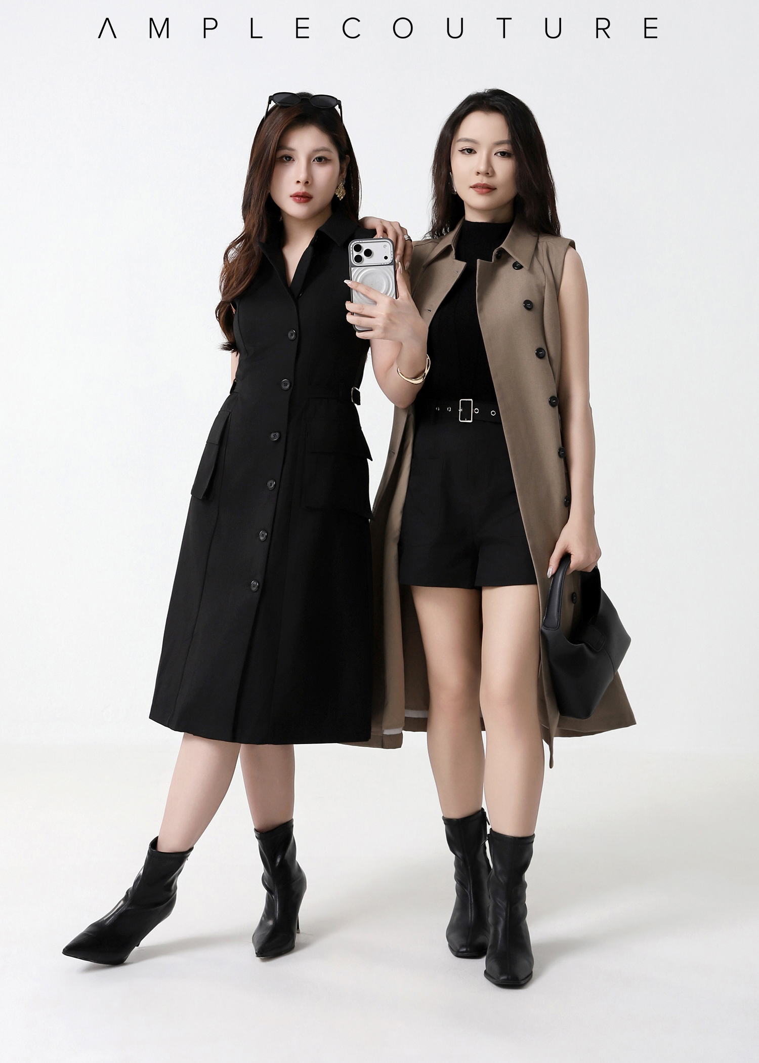 Trench Midi Dress AC938