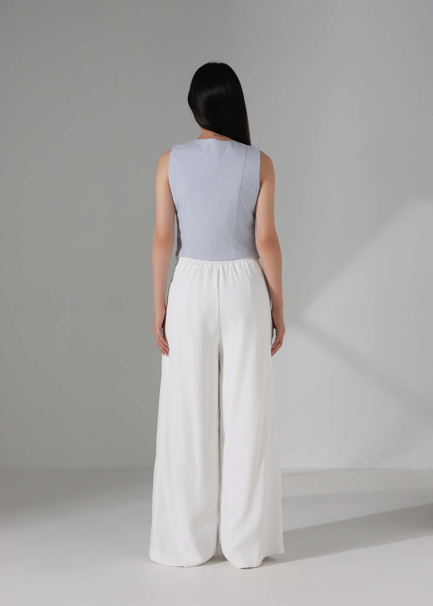 Elegant Wrap Vest with Side Tie AC939