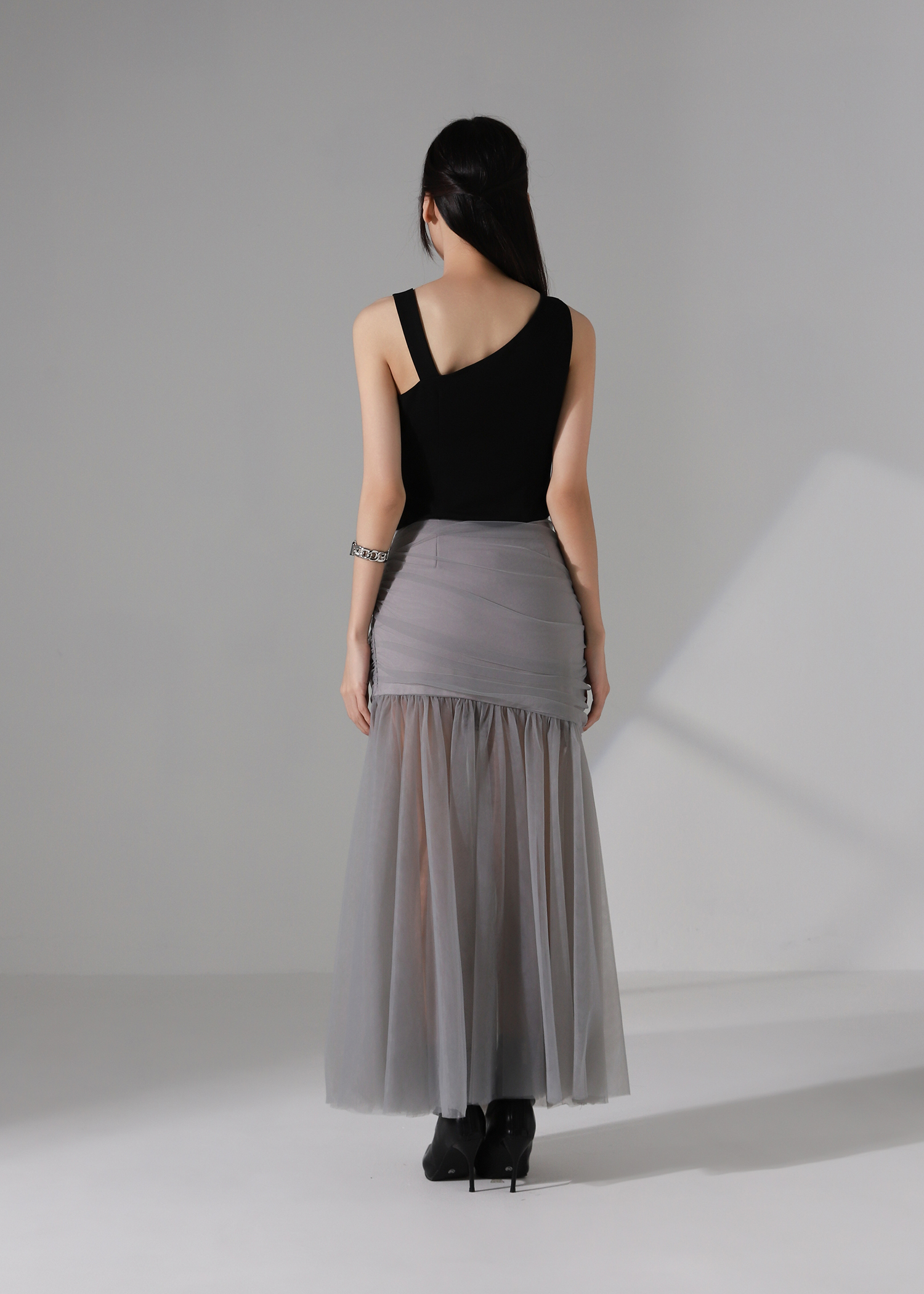 Asymmetrical One Shoulder Top AC940