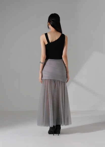 Asymmetrical One Shoulder Top AC940
