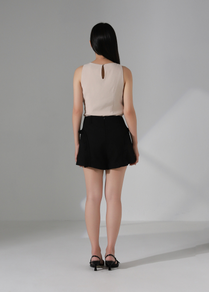 Elegant Pleated Top AC942