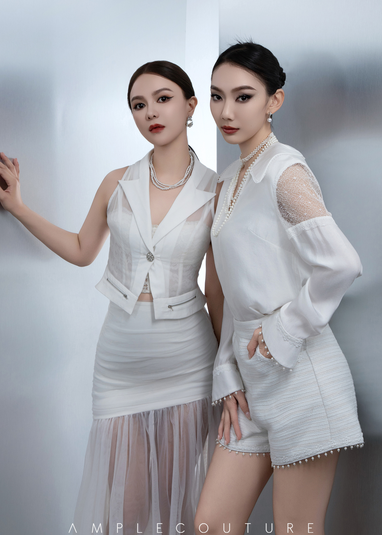 High Waist With Lace Skirt ACX10