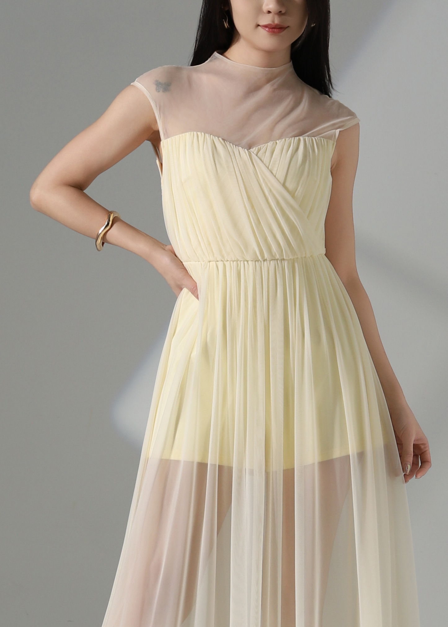 Elegant Wear Net Dress ACX14