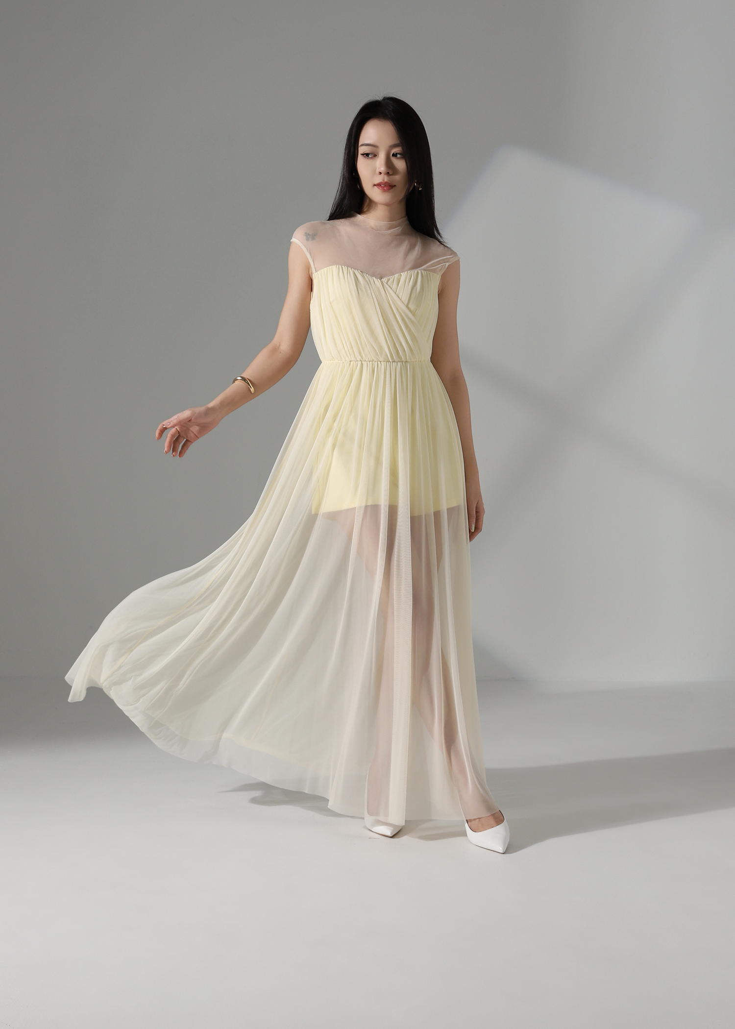 Elegant Wear Net Dress ACX14