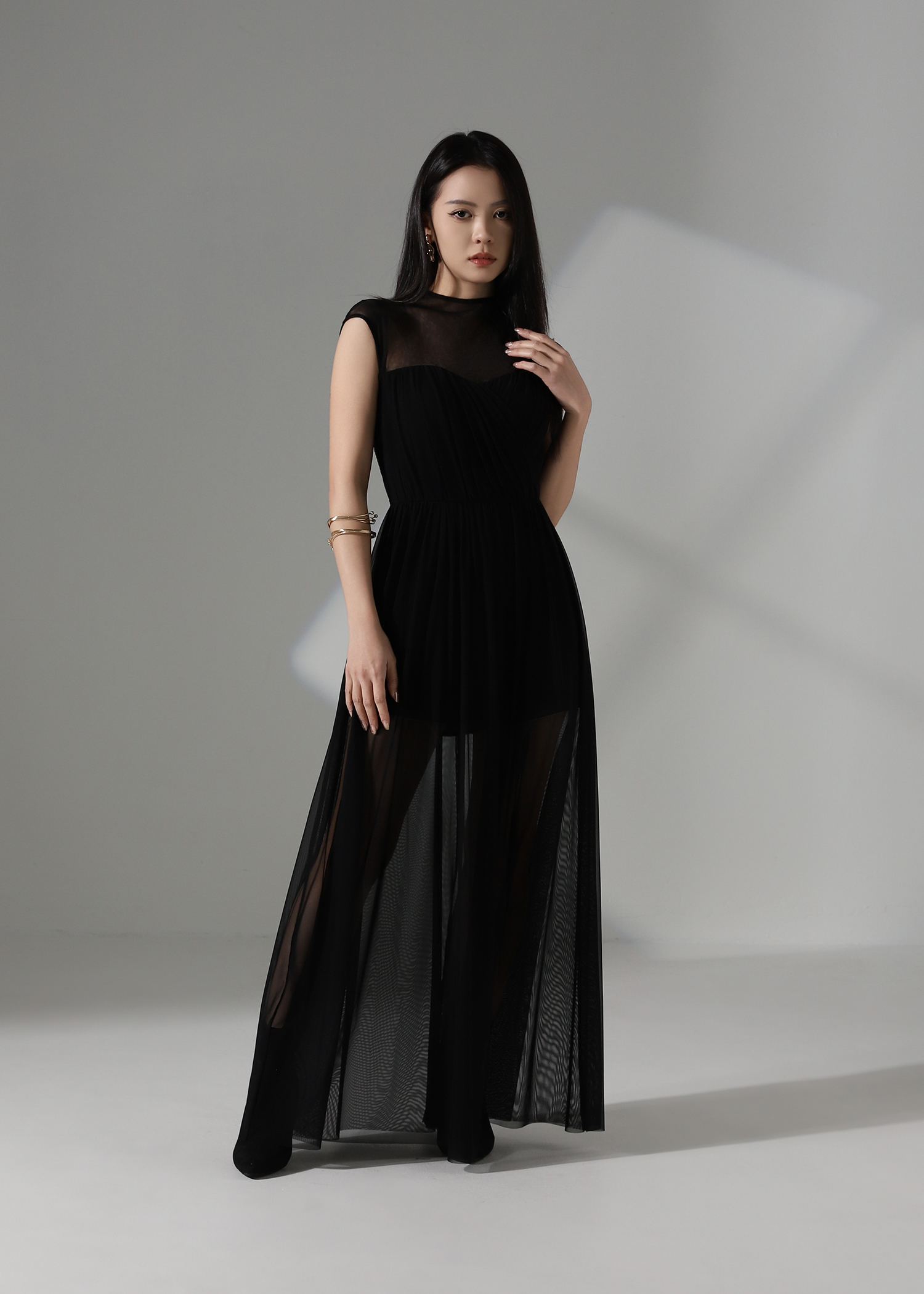 Elegant Wear Net Dress ACX14