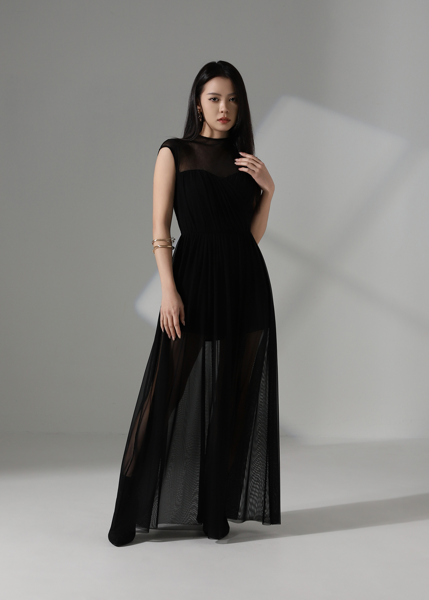 Elegant Wear Net Dress ACX14