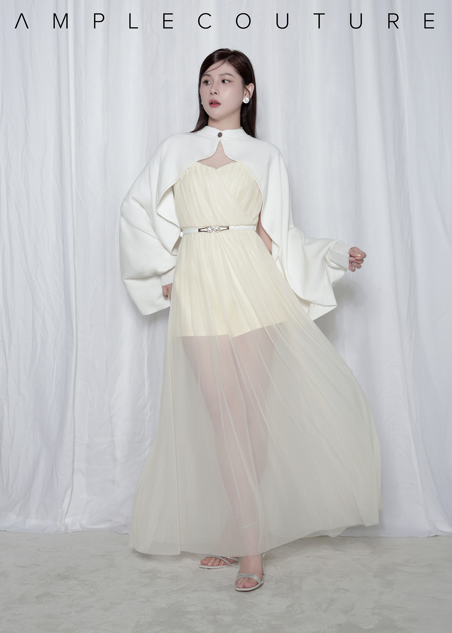 Soft Drape Mesh Dress ACX14