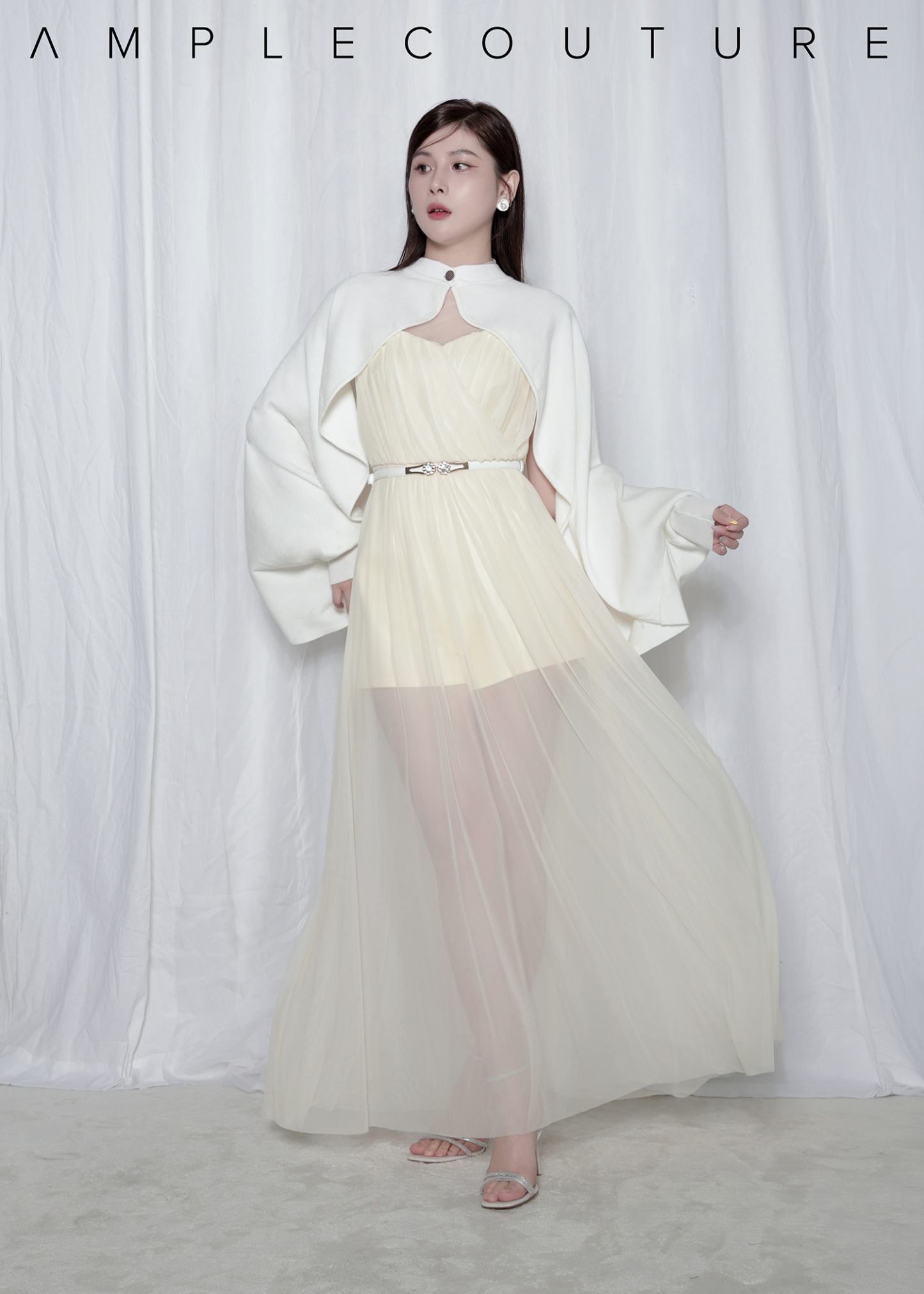 Soft Drape Mesh Dress ACX14