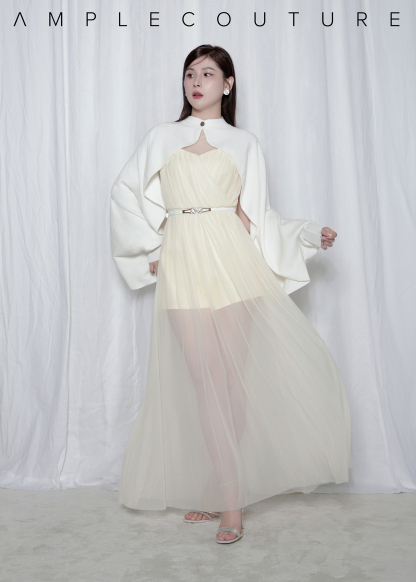 Soft Drape Mesh Dress ACX14