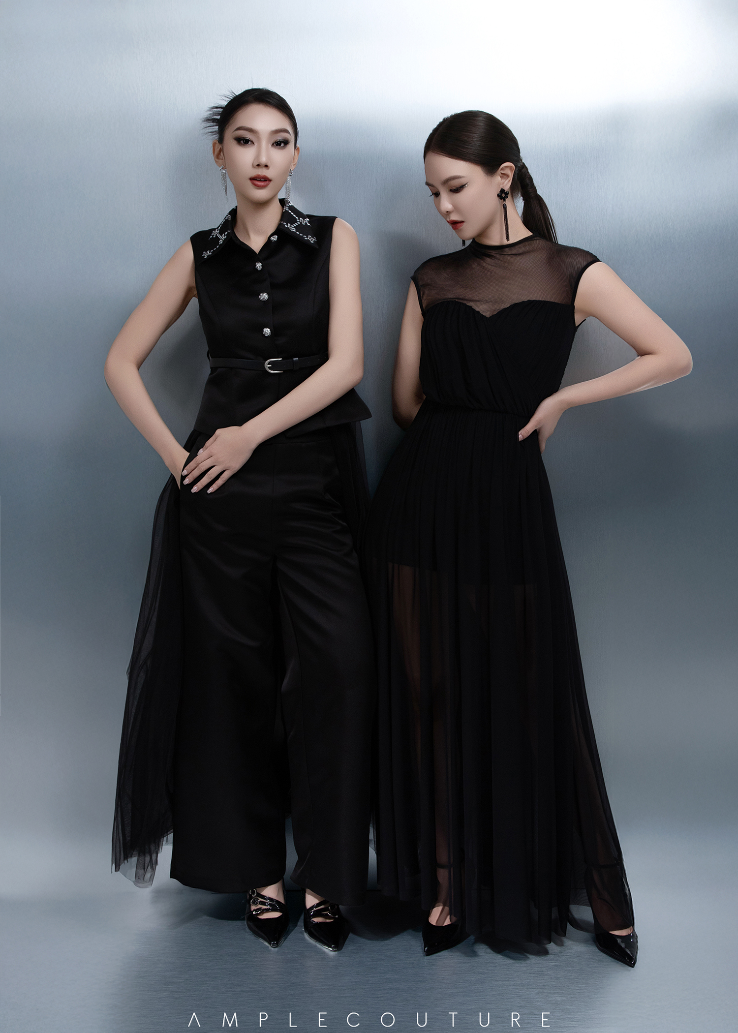 Elegant Wear Net Dress ACX14