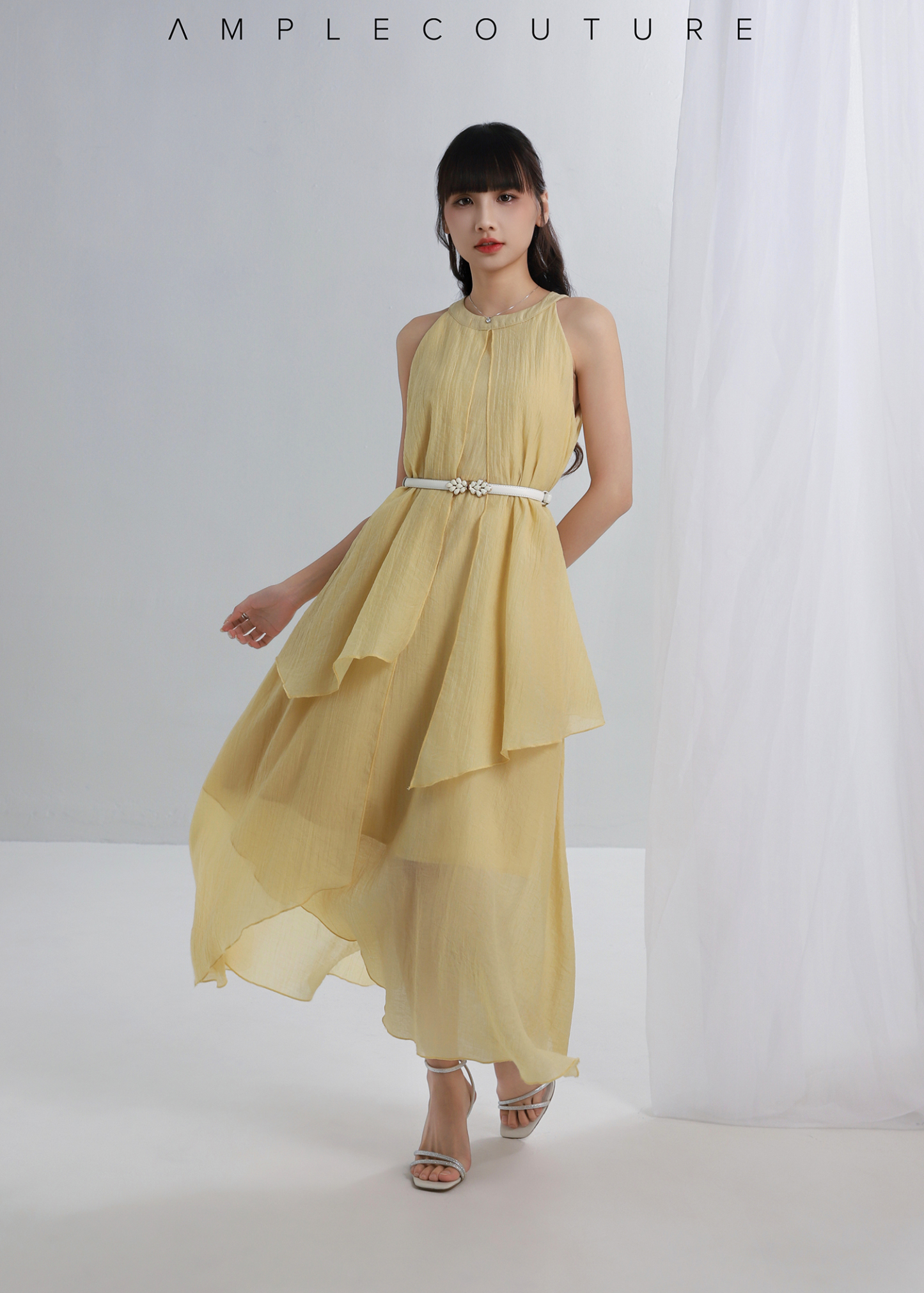 Vacation Style Halter Dress AC935