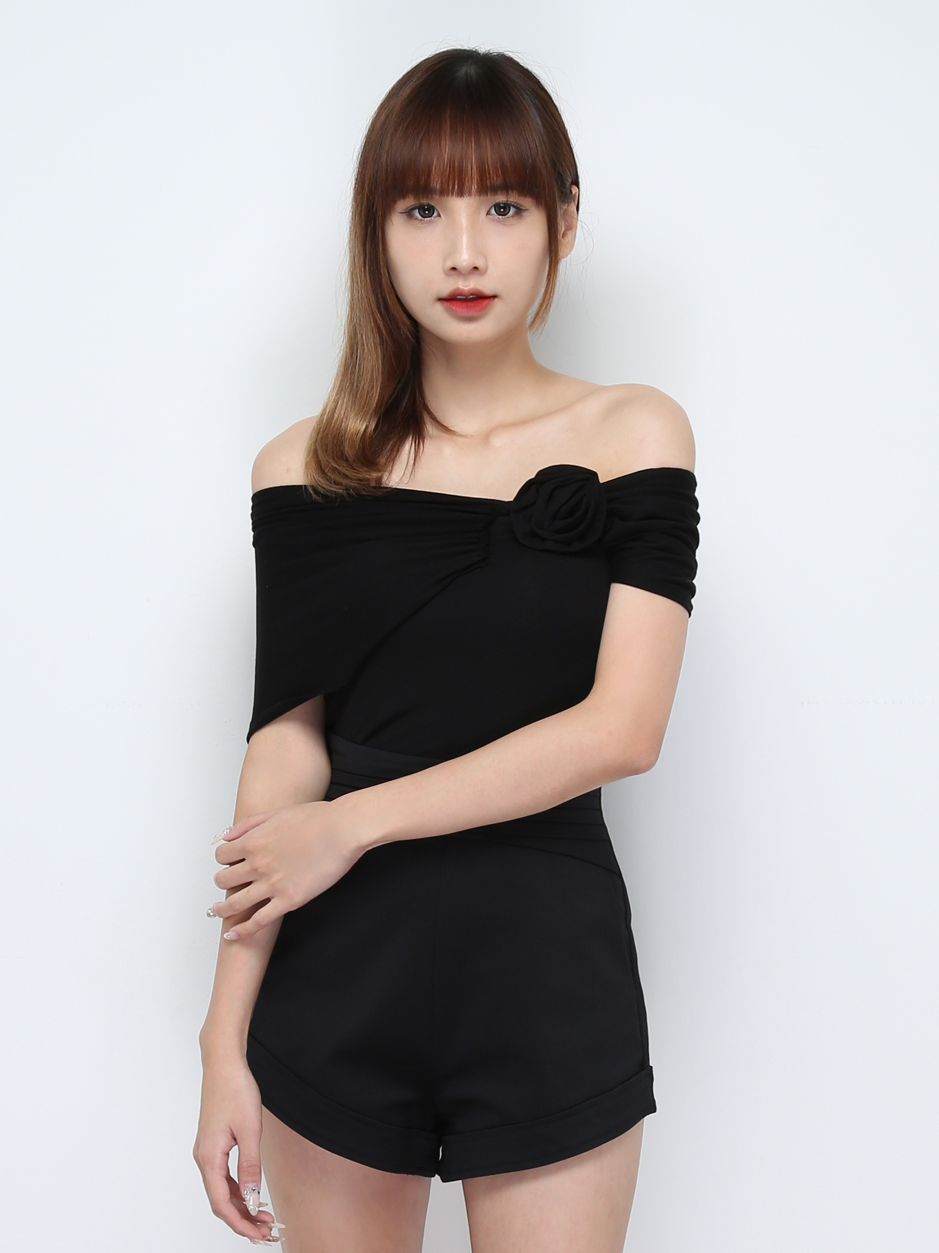 Sloping With Decorative Flower Top 31360