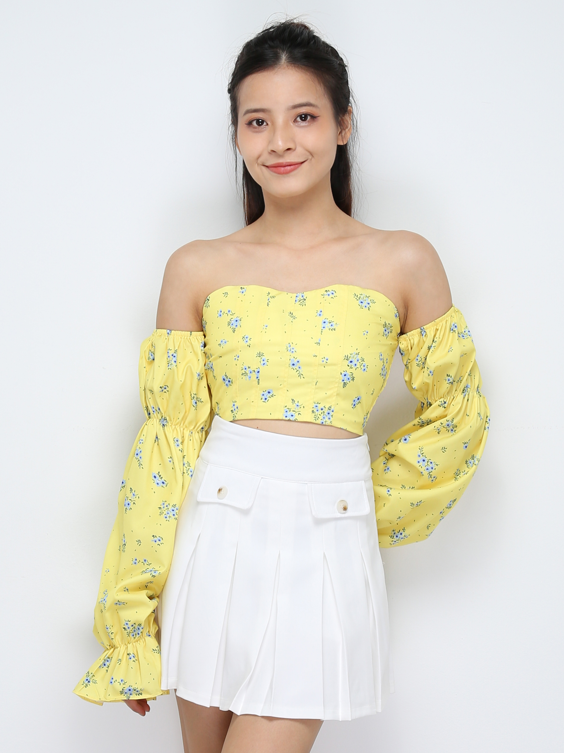 Floral Off Shoulder Top 31343