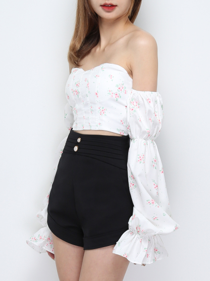 Floral Off Shoulder Top 31343