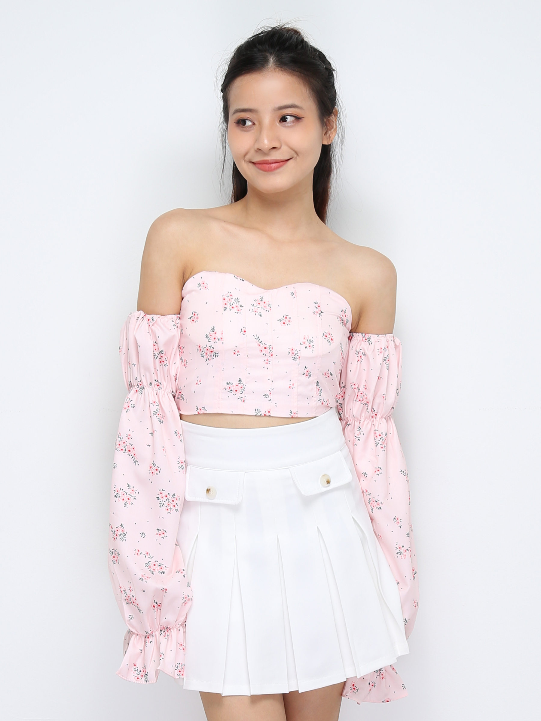 Floral Off Shoulder Top 31343