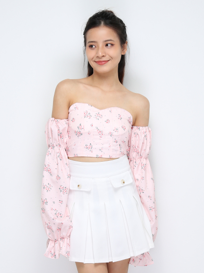 Floral Off Shoulder Top 31343