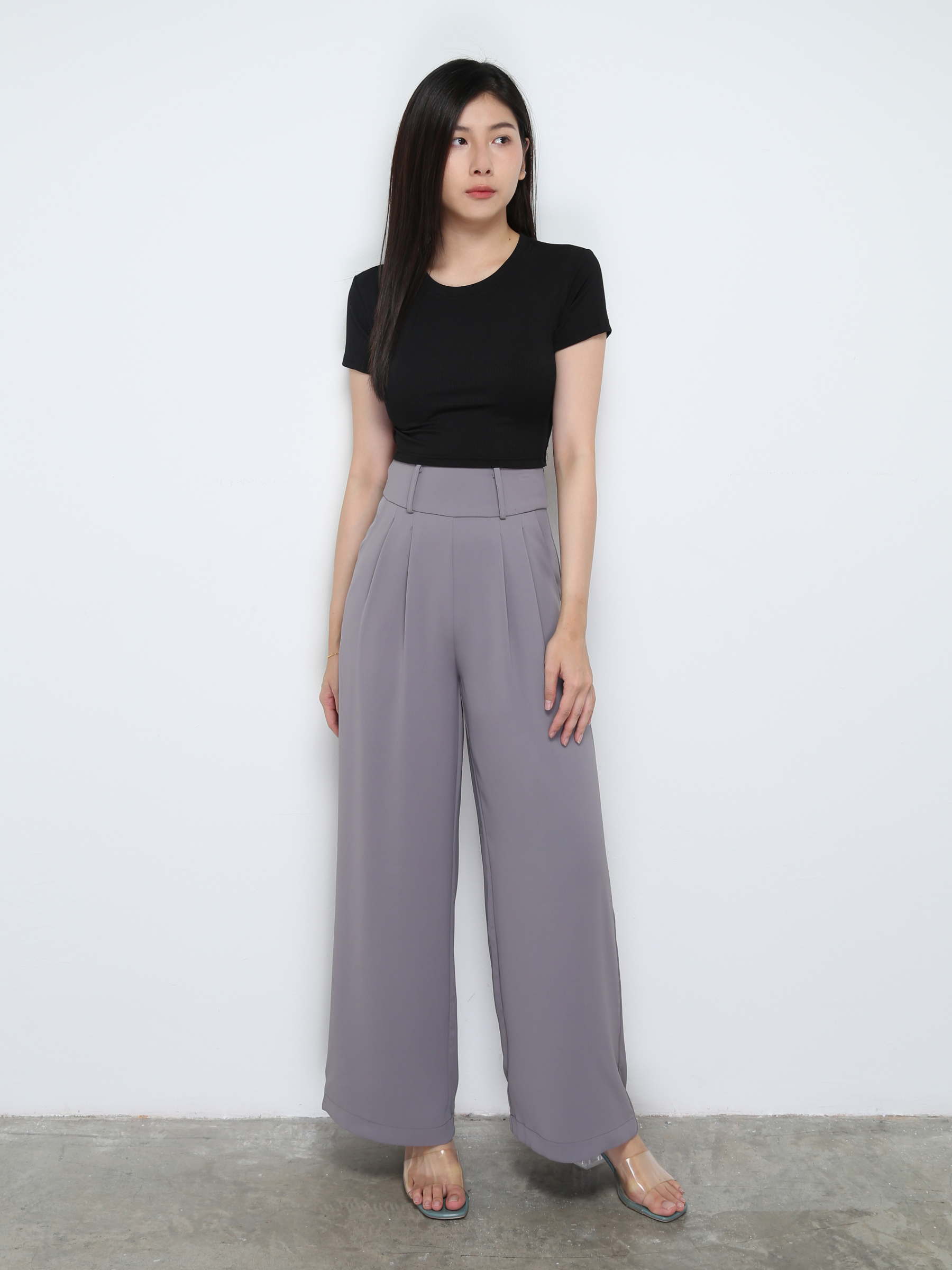 Plain Crop Top 30318