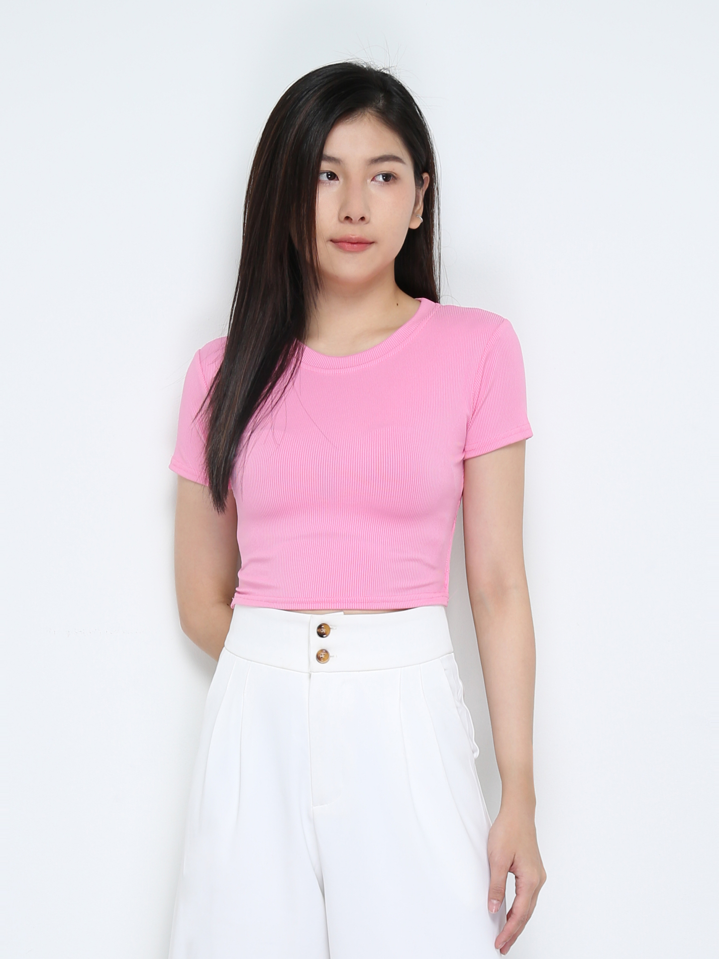 Plain Crop Top 30318